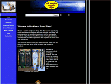 Tablet Screenshot of buckhornboardshop.com